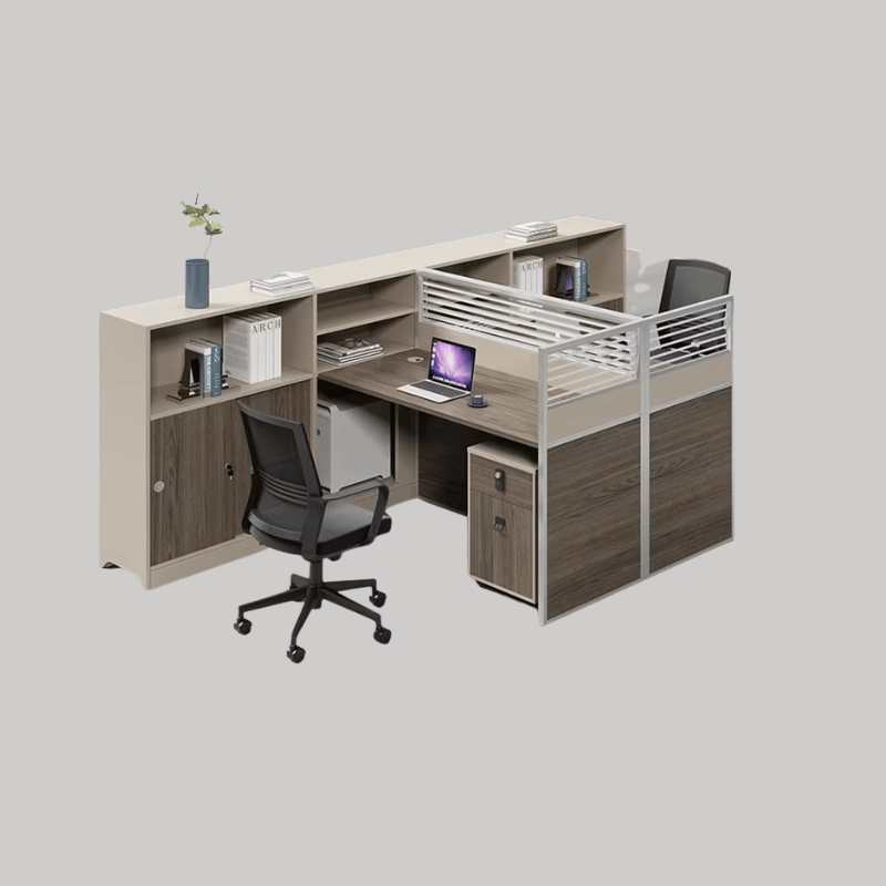 Partition-Based Open Office Desks